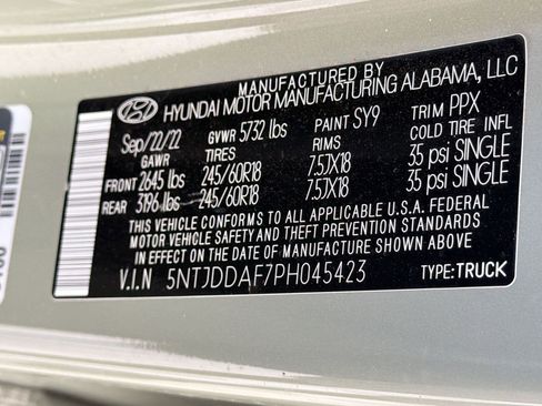 Used 2023 Hyundai Santa Cruz SEL Premium image 21