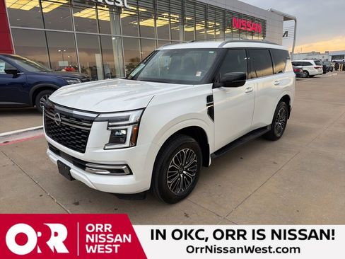Used 2026 Nissan Armada SL w/ Captain's Chari Seat Package image 1