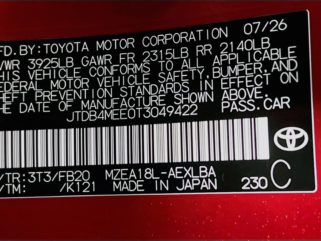 Certified 2026 Toyota Corolla LE FWD image 28