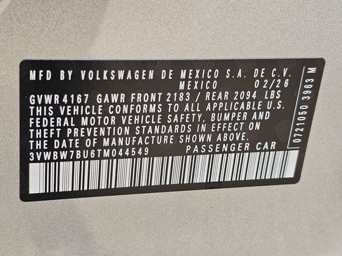 New 2026 Volkswagen Jetta Sport FWD image 29