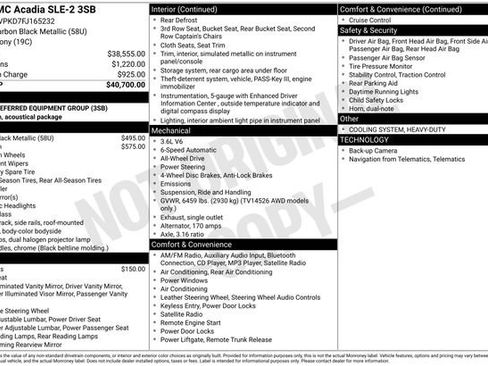 Used 2015 GMC Acadia SLE image 7