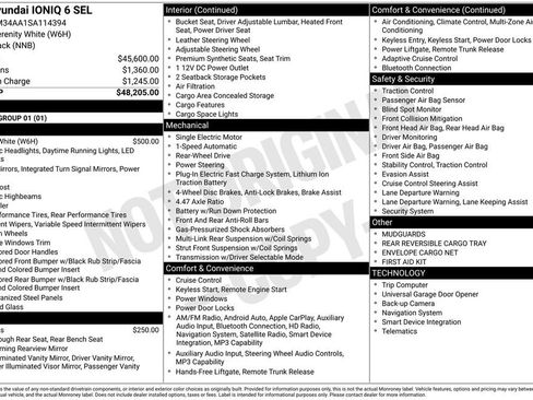 Used 2025 Hyundai Ioniq 6 SEL RWD image 3