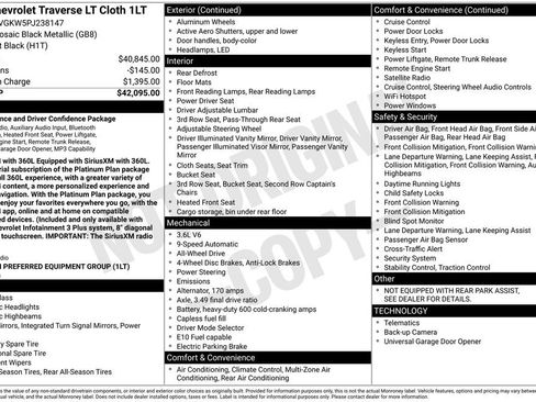 Certified 2023 Chevrolet Traverse LT image 3