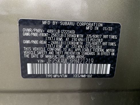 Used 2023 Subaru Forester Wilderness image 34