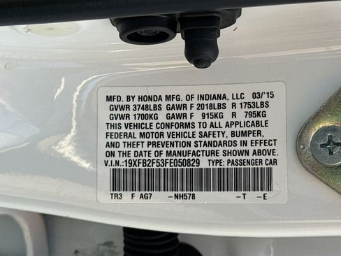 Used 2015 Honda Civic LX image 38