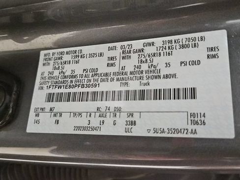 Certified 2023 Ford F150 XLT w/ Equipment Group 302A High AWD/4WD image 40