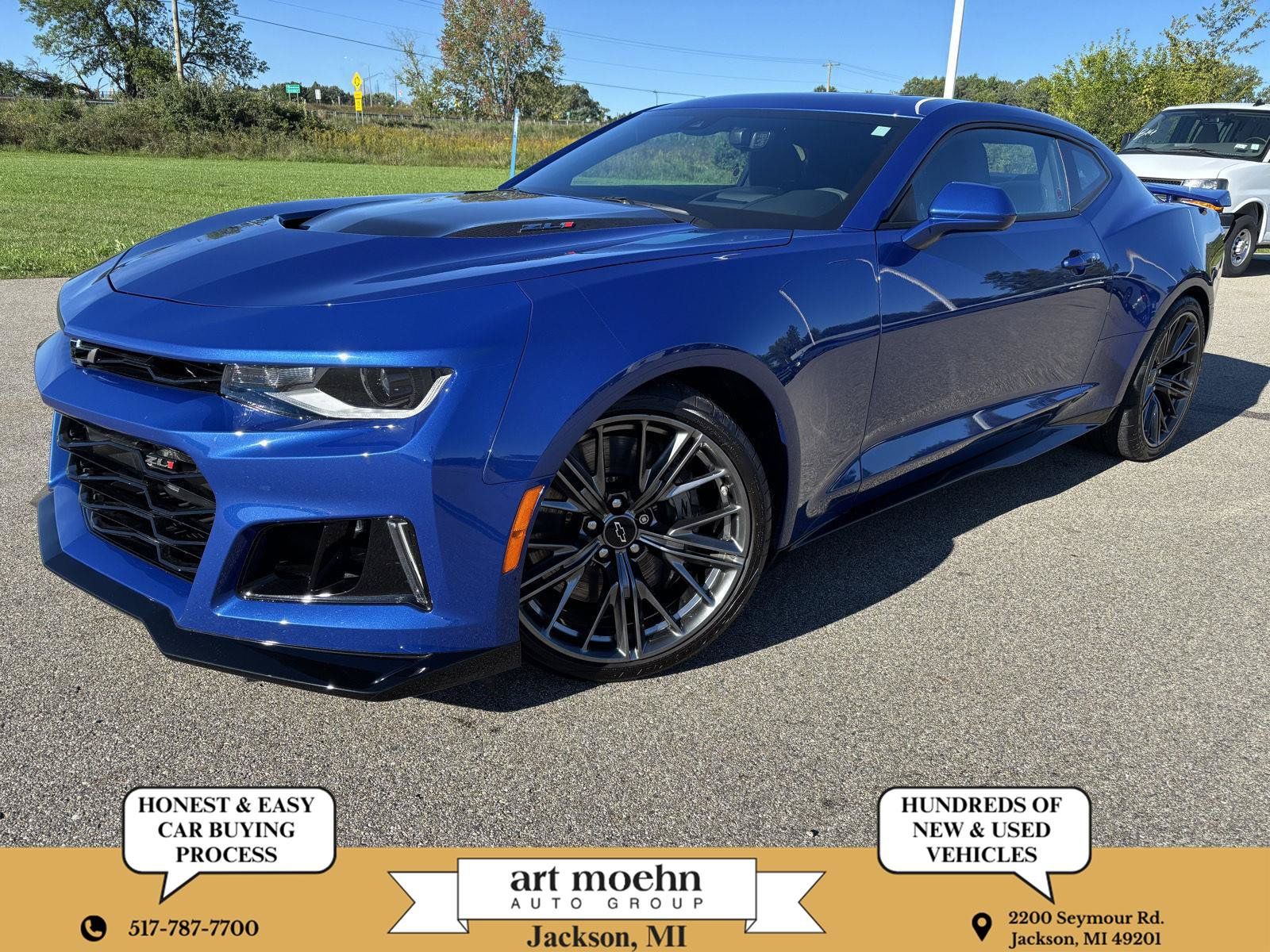 Used 2021 Chevrolet Camaro ZL1 RWD image 1