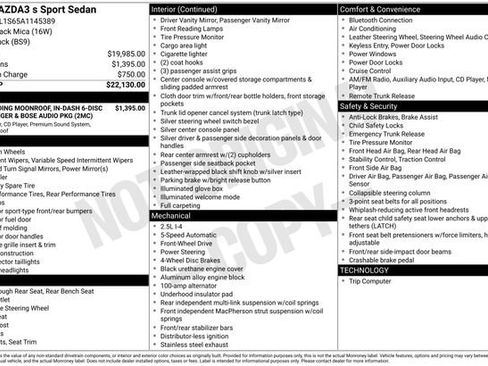 Used 2010 MAZDA MAZDA3 s Sport image 5