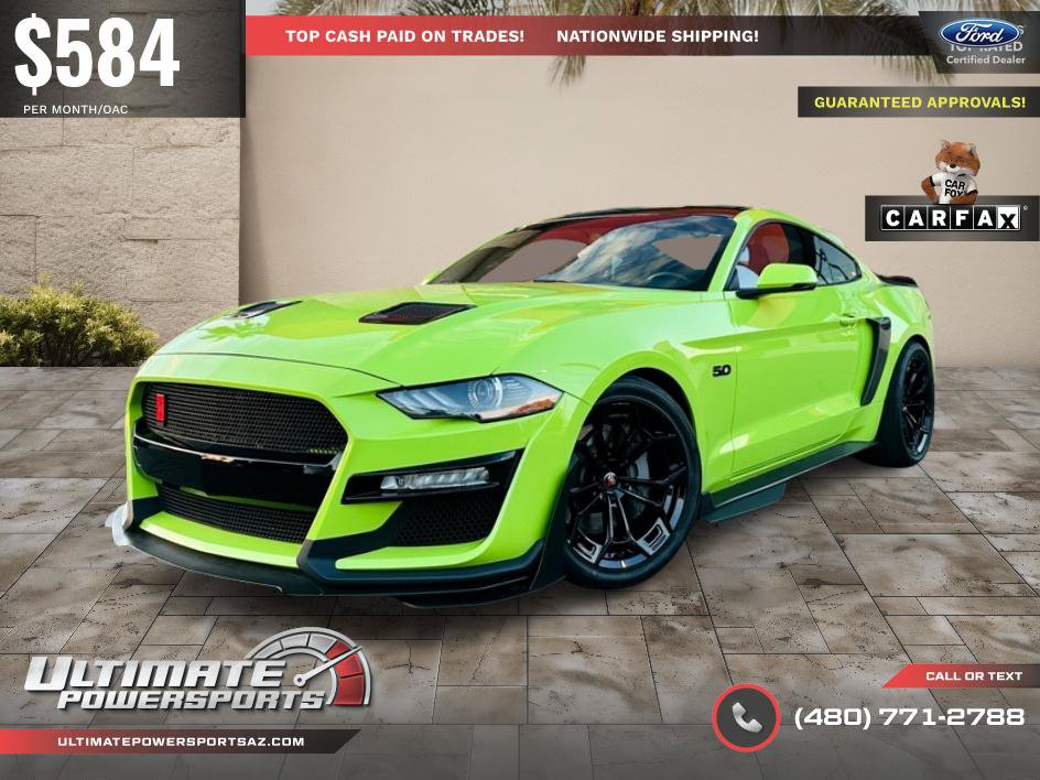 Used 2020 Ford Mustang GT Premium w/ Carbon Sport Interior Package RWD image 94