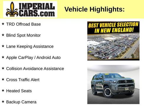 Used 2025 Toyota 4Runner TRD Off-Road AWD/4WD image 8