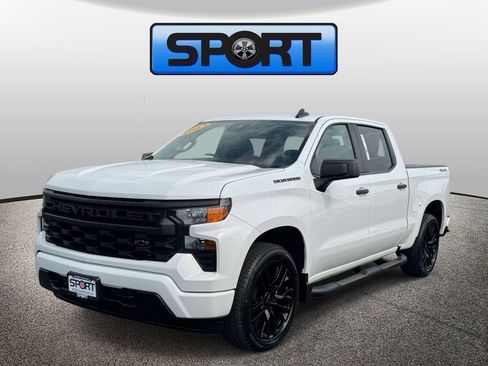 Used 2023 Chevrolet Silverado 1500 Custom AWD/4WD image 1