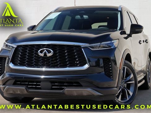 Used 2022 INFINITI QX60 Luxe w/ Performance Audio Package FWD image 1