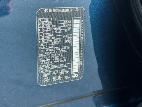 Used 2019 INFINITI QX50 Luxe w/ Navigation Package image 35