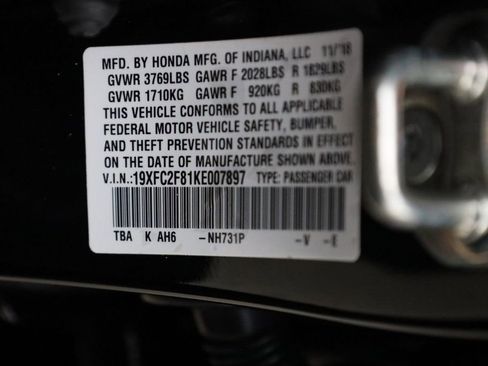 Used 2019 Honda Civic Sport image 31