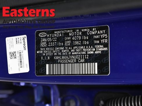 Used 2022 Hyundai Elantra Blue w/ Cargo Package FWD image 34