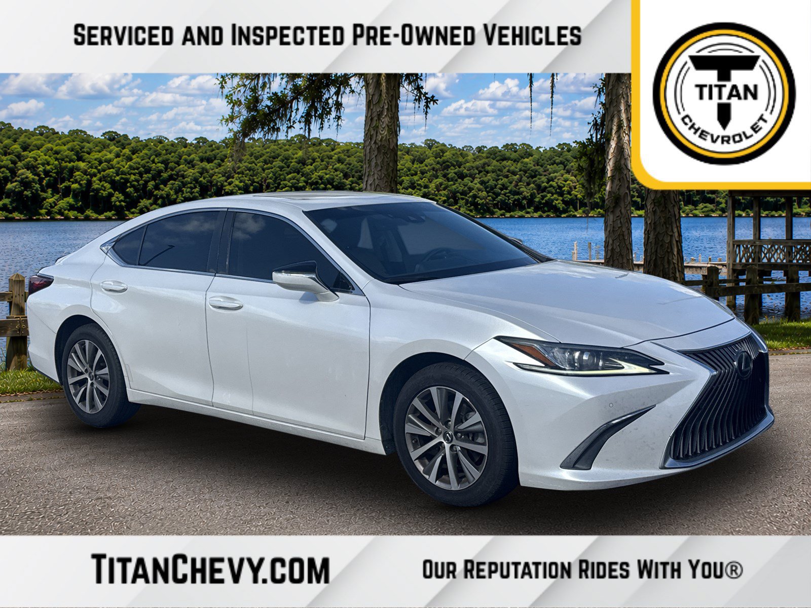 Used 2020 Lexus ES 350 w/ Premium Package FWD image 1