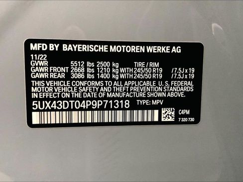 Certified 2023 BMW X4 M40i w/ Premium Package image 32