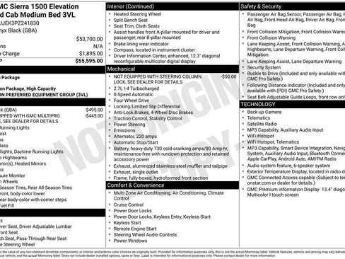 Certified 2023 GMC Sierra 1500 Elevation AWD/4WD image 44