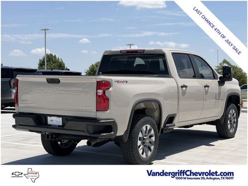 New 2026 Chevrolet Silverado 2500 Custom w/ Custom Value Package AWD/4WD image 4