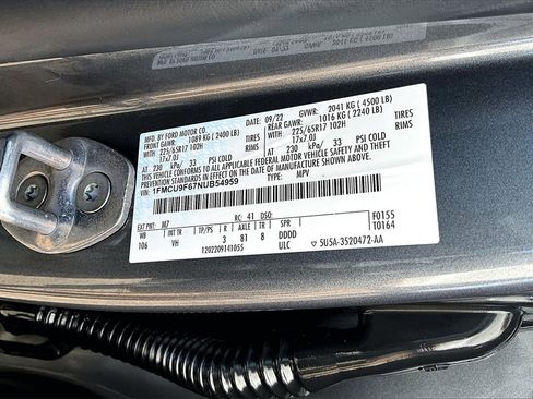 Certified 2022 Ford Escape S image 35