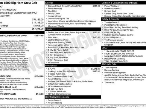 Used 2024 RAM 1500 Big Horn AWD/4WD image 19