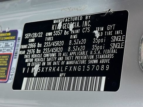 Used 2022 Kia Sorento SX FWD image 34