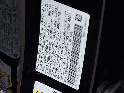 Certified 2024 Honda CR-V EX-L image 28