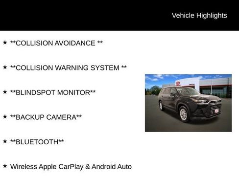 Used 2025 Toyota Grand Highlander AWD image 2