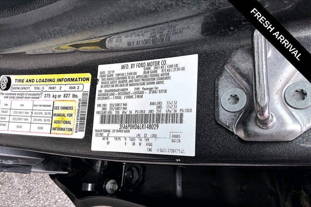 Used 2020 Ford Fusion SE FWD image 18