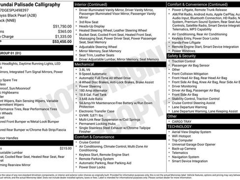 Used 2023 Hyundai Palisade Calligraphy image 31