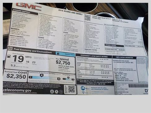 Used 2016 GMC Acadia Denali image 2