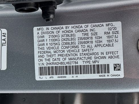 Used 2020 Honda CR-V EX-L image 32