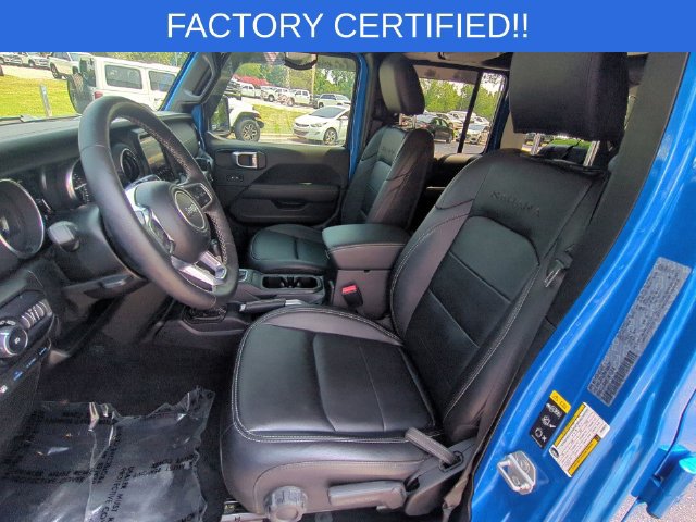 Certified 2021 Jeep Wrangler Unlimited Sahara w/ Cold Weather Group AWD/4WD image 14