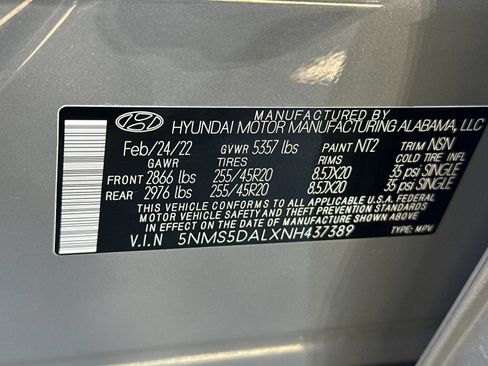 Used 2022 Hyundai Santa Fe Calligraphy AWD/4WD image 28