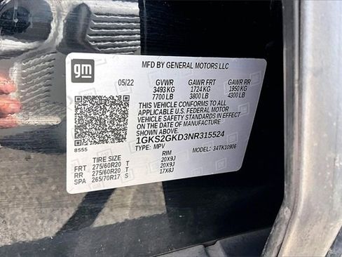 Used 2022 GMC Yukon XL SLT w/ SLT Premium Package image 19