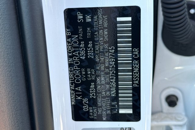 New 2026 Kia K5 GT-Line w/ GT-Line Red Interior Package FWD image 35