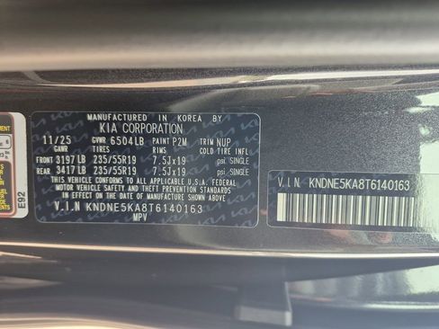 New 2026 Kia Carnival SX image 27