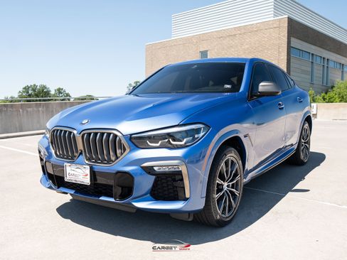 Used 2020 BMW X6 M50i w/ Premium Package AWD/4WD image 3