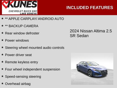 Used 2024 Nissan Altima 2.5 SR image 2