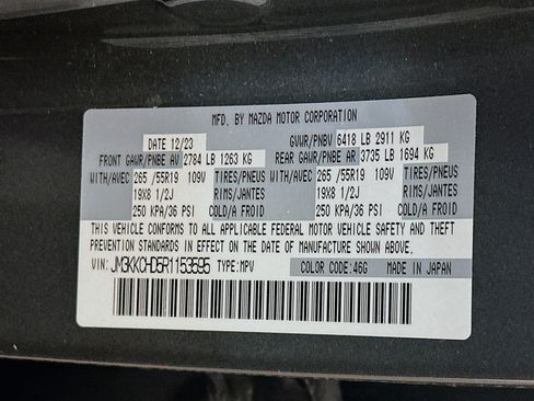 Used 2024 MAZDA CX-90 3.3 Turbo w/ Preferred Plus AWD/4WD image 12