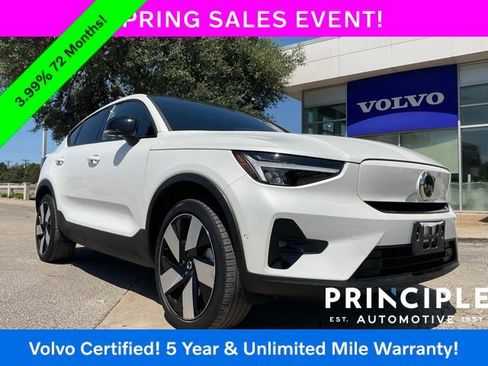 Certified 2023 Volvo C40 P8 Recharge Plus AWD/4WD image 1