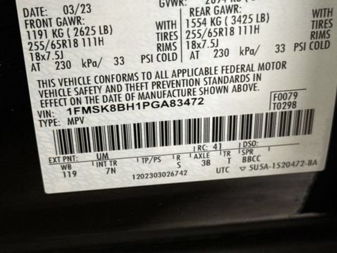 Used 2023 Ford Explorer 4WD image 28