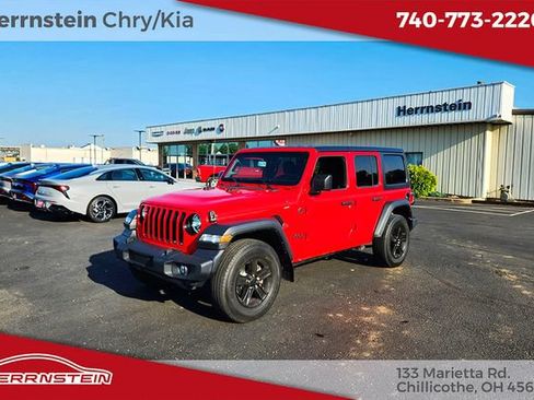 Used 2023 Jeep Wrangler Unlimited Sport AWD/4WD image 3