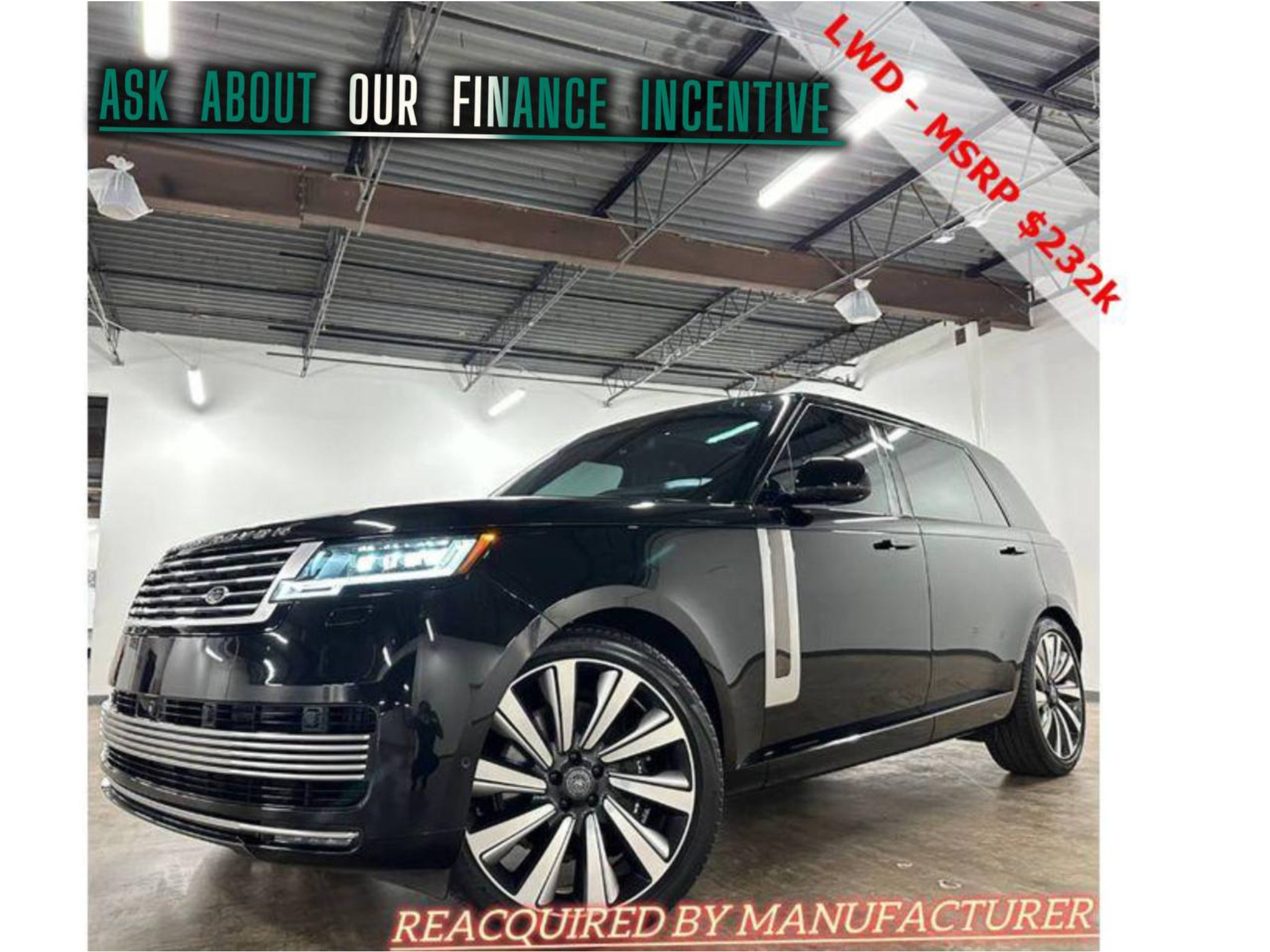 Used 2023 Land Rover Range Rover SV AWD/4WD image 1