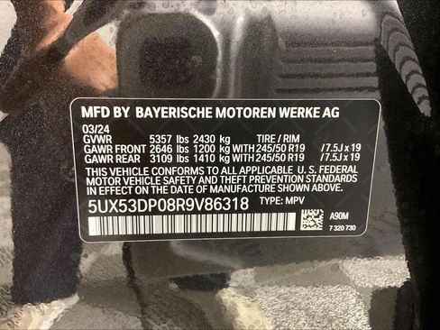 Certified 2024 BMW X3 xDrive30i w/ Premium Package AWD/4WD image 36