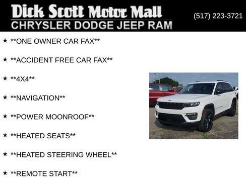 Used 2025 Jeep Grand Cherokee Limited w/ Black Appearance Package AWD/4WD image 8