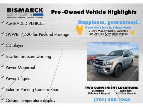 Used 2017 Ford Expedition XLT AWD/4WD image 5