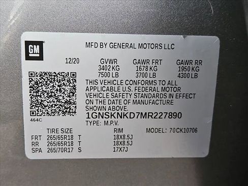 Used 2021 Chevrolet Tahoe LT AWD/4WD image 25