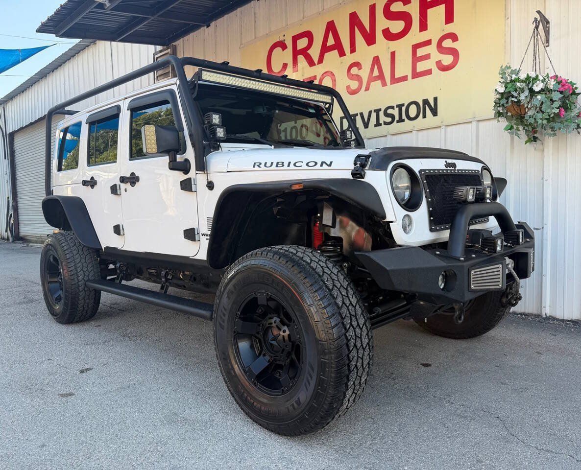 Used 2014 Jeep Wrangler Unlimited Rubicon w/ Connectivity Group AWD/4WD image 1