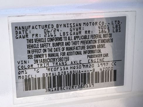 Used 2024 Nissan Sentra SV image 29